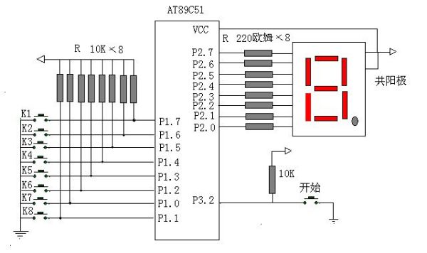 51单片机抢答器程序经典,基于c51单片机的抢答器-加密狗模拟网